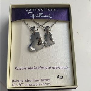Matching sisters necklaces